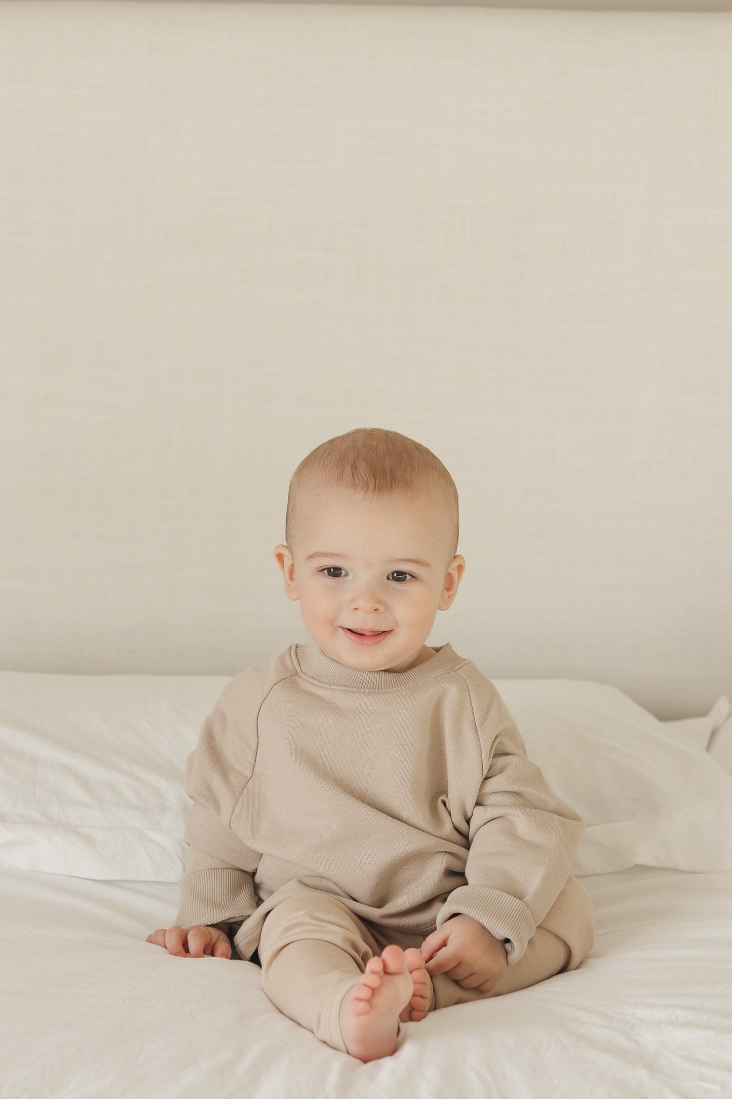 Cotton Sweatshirt - Oat