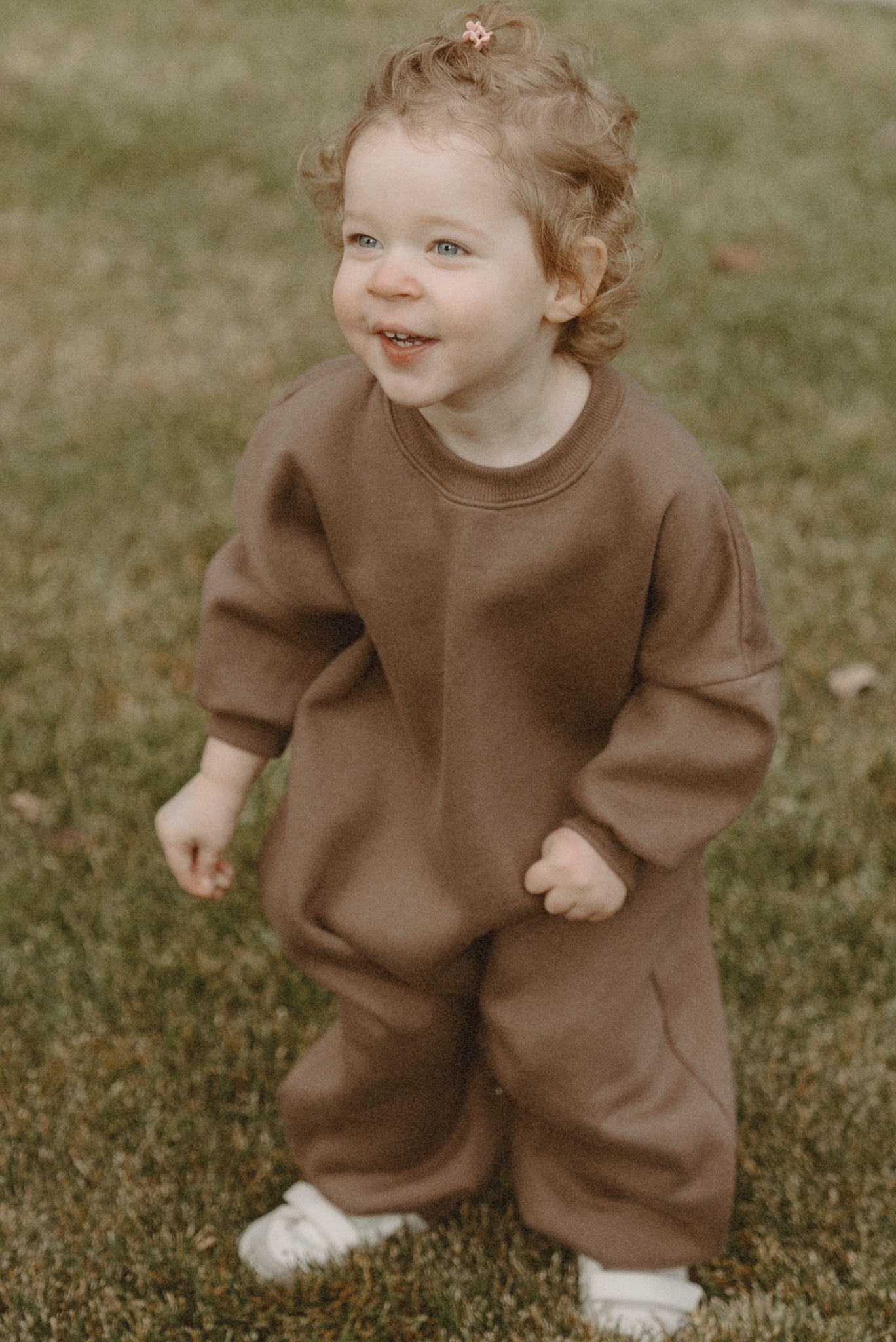 Oversized Romper - Coffee