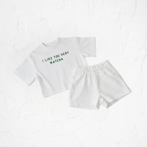 I Like You Very Matcha Set - Ivory