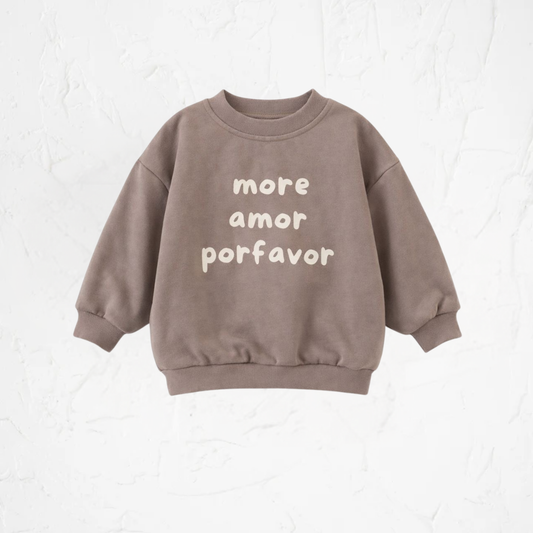 Graphic Crew Neck - More Amor