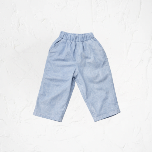 Linen Pant – Dusty Blue (Pre Order)