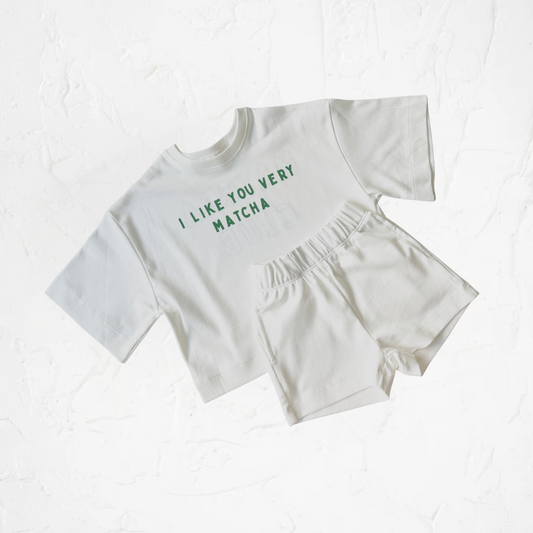 I Like You Vert Matcha Set - Ivory