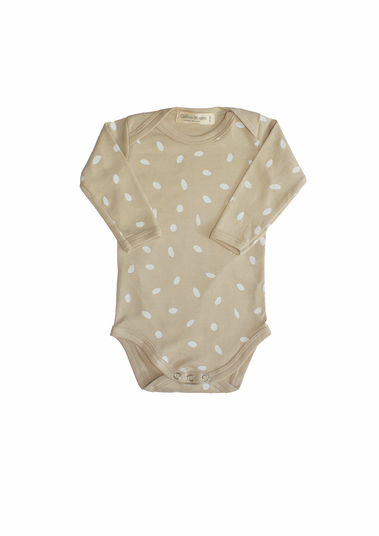 Onesie - White Leaves